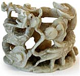 Dragon Small Child Netsuke