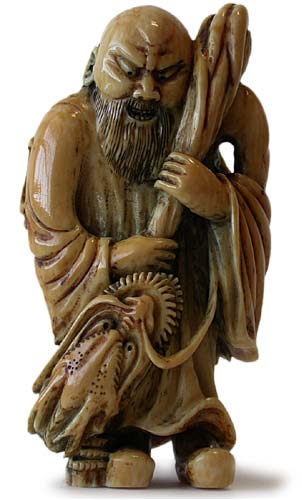 Dragon Rakan Netsuke