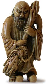 Dragon Rakan Netsuke