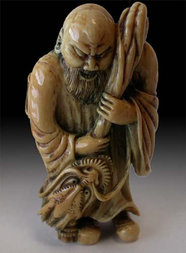 Dragon Rakan Netsuke