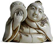 Drummer Netsuke