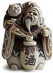 Shojo Boy Netsuke