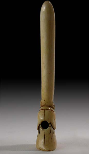 Phallic Head Netsuke