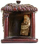 Fukurokuju Shrine netsuke