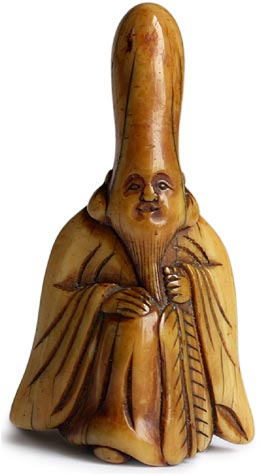Fukurokuju Netsuke