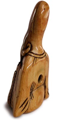 Fukurokuju Netsuke back lt