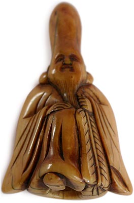 Fukurokuju Netsuke back lt
