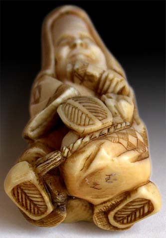 Fukurokuju Netsuke bottom