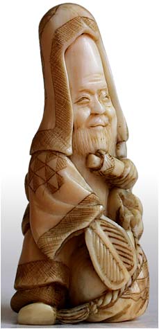 Fukurokuju Netsuke rt