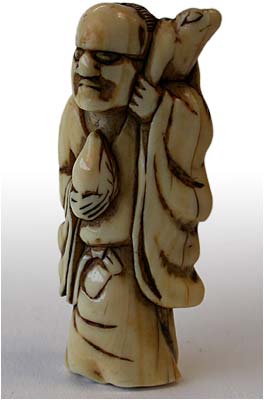 Gama Sennin Netsuke lt
