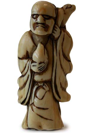Gama Sennin Netsuke
