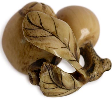 Two Guavas Netsuke