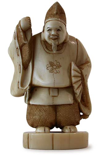 Sambaso Dancer Okimono