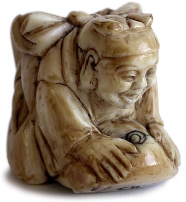 Ebisu Fish Netsuke