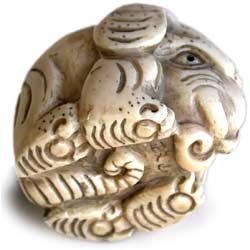 Elephant Netsuke Inro