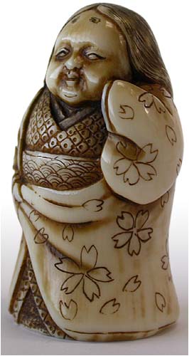 Okame Netsuke  lt