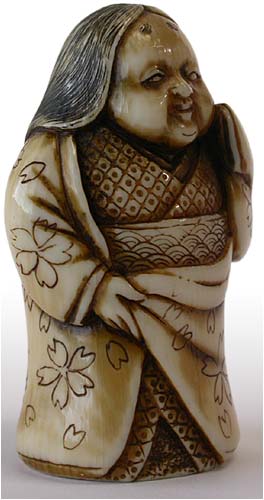 Okame Netsuke rt
