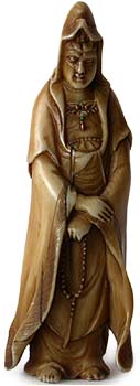 Kannon Bosatsu Netsuke