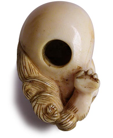 Shishi Netsuke Bottom