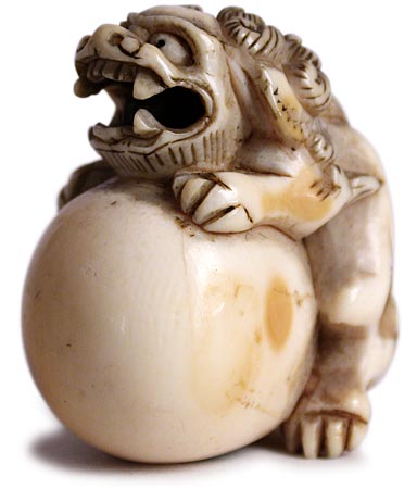 Shishi Netsuke lt