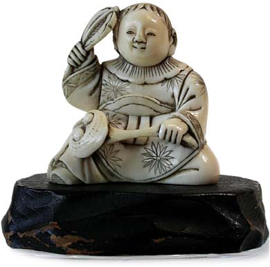Karako Sennin Netsuke