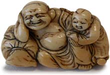 Hotei Karako Netsuke