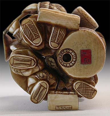 Karako Netsuke Signed Masayuki