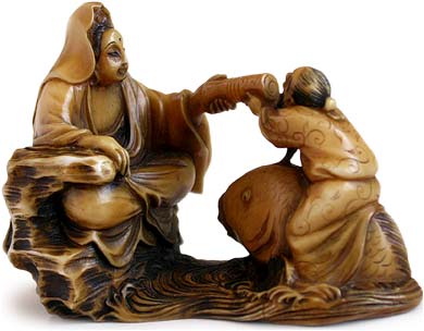 Kinko Kannon Netsuke