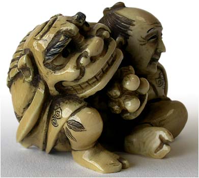 ShishiMai Netsuke rt