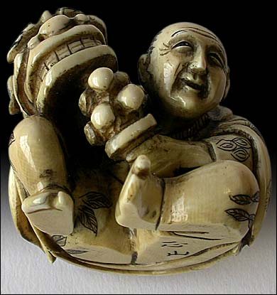 ShishiMai Netsuke Masayama