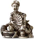 Lion Dance Netsuke