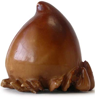 Longevity Peach Netsuke