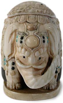 Shibiyama Elephant netsuke