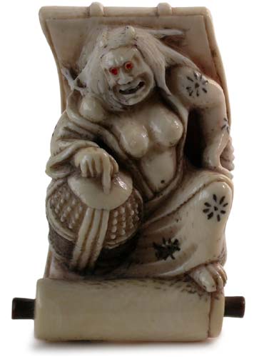 Dojoji Hannya Netsuke