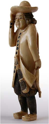 Dutchman Netsuke lt