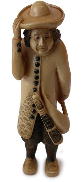 Dutchman Netsuke