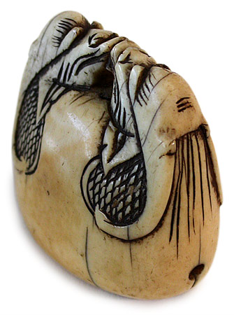 Mokugyo Netsuke