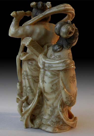 Kongorikishi Nio Netsuke back