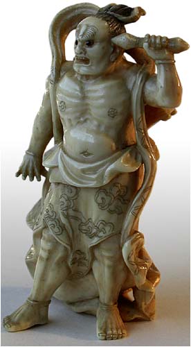 Kongorikishi Nio Netsuke