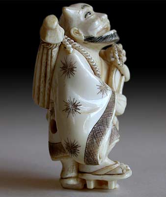 Oni Priest Netsuke rt