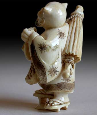 Oni Priest Netsuke lt