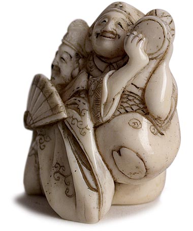 Actors Netsuke lt