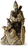 Samurai Naozane Netsuke