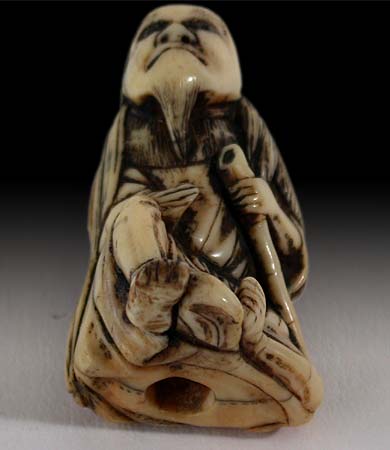 Sennin Netsuke bottom
