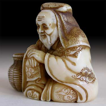 Sage Taikobo Netsuke lt