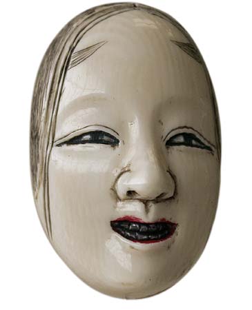 Shakumi Mask Netsuke