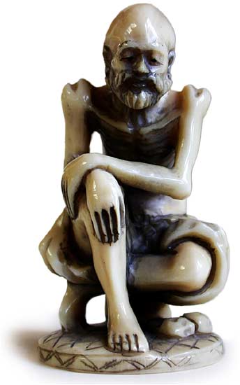 Shakyamuni Netsuke