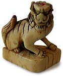 Shishi Lion Seal Netsuke