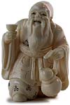 fukurokuju netsuke