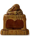 Sleeping Sage Netsuke